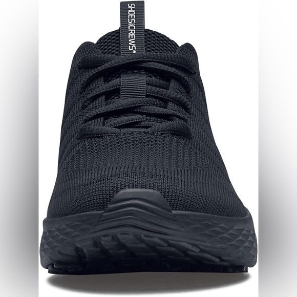 ❤️Shoes ForCrews EverlightWomen's Slip Resistant Work Shoes, Black Knit Sneakers - Picture 4 of 16